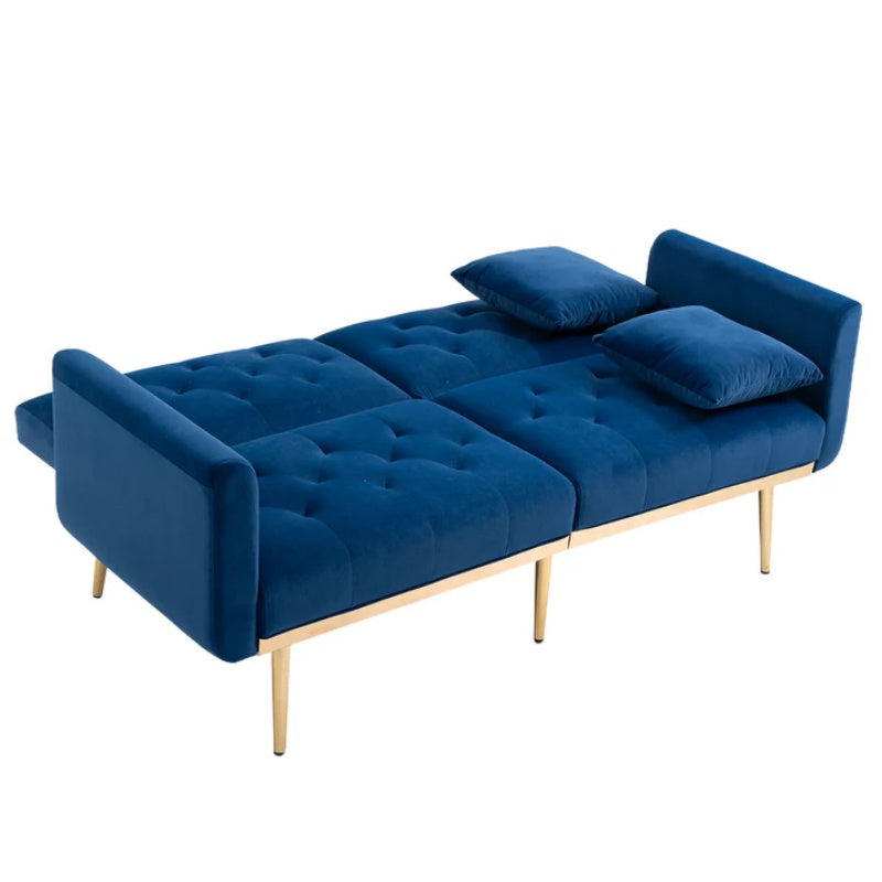 COOLMORE Velvet Sofa , Accent sofa .loveseat sofa with metal feet-海智集-Default-