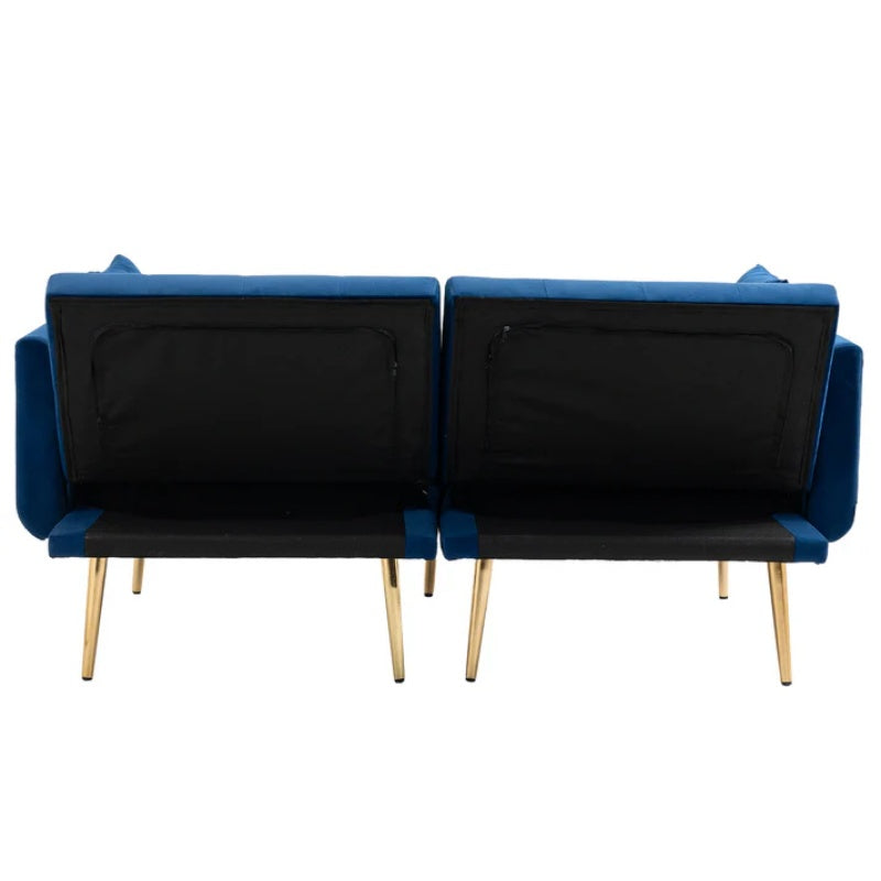 COOLMORE Velvet Sofa , Accent sofa .loveseat sofa with metal feet-海智集-Default-