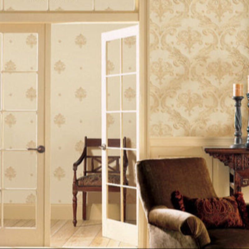 Ancient Style Lai Yi Wallpaper: A space with ancient charm interpreted by Lingxiu Wall Fabric-海智集-