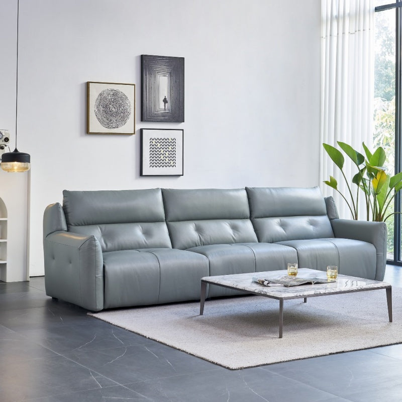 Home Theater Leather Recliner Set | Luxury Cinema Experience at Home-海智集-