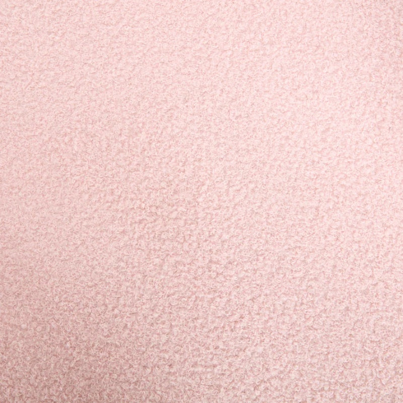 COOLMORE Contemporary Designed Velvet Upholstered Accent/Dining Chair with Armrests in Pink Teddy-海智集-Default-