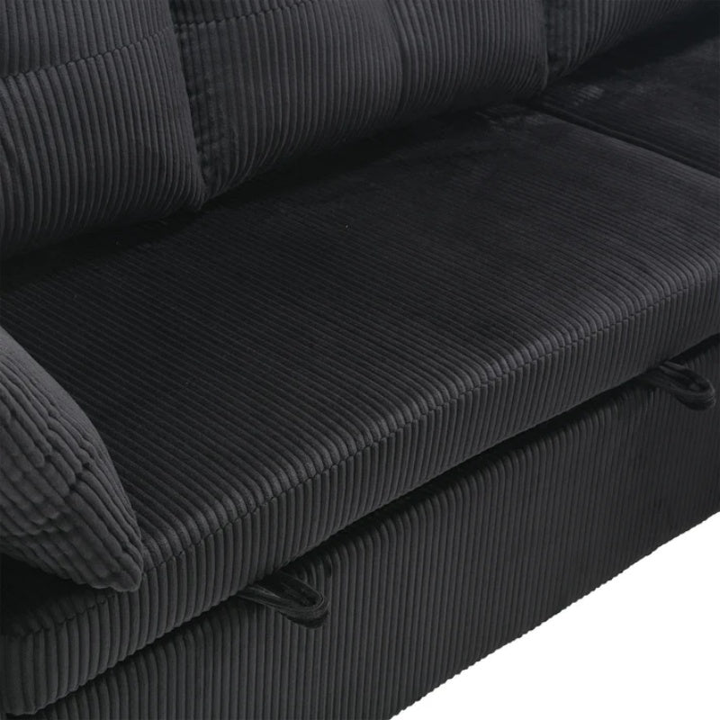 UNITED WE WIN-Furniture, modular L-shaped sofa, modular long sofa with reversible chaise lounge, Sofa bed, Sleeper sofa, modular sofa combination with storage seats.-海智集-Default-