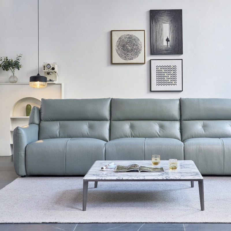 Home Theater Leather Recliner Set | Luxury Cinema Experience at Home-海智集-