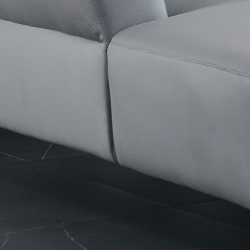 Luo LAN Series Leather Sofa, Italian Light Luxury Four-seater G36-海智集-
