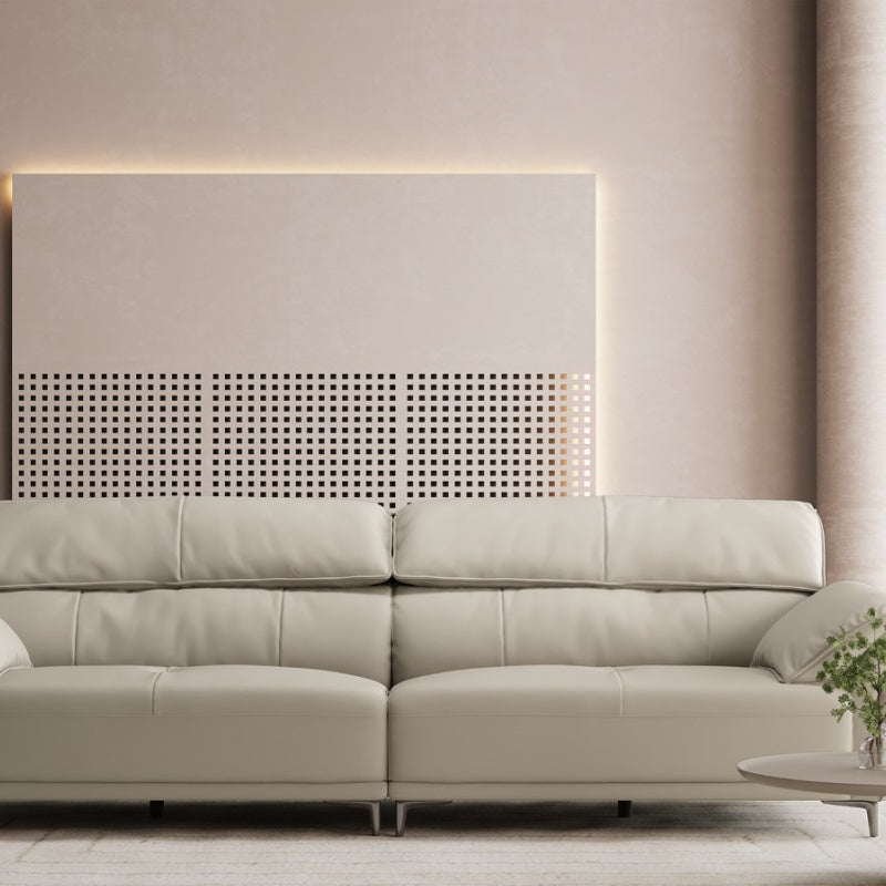 Jinxuan Series Leather sofa, Italian Light Luxury four-seater GINSON - CB3707-海智集-