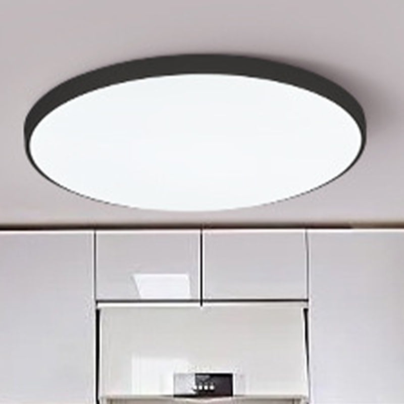 600mm LED Edge-Lit Pendant Light - Ultra Bright Round Disc Lamp - 36W/40W/48W Options - Versatile Pendant or Surface Mount Installation - Sleek Aluminum Frame with Diffuser-海智集-