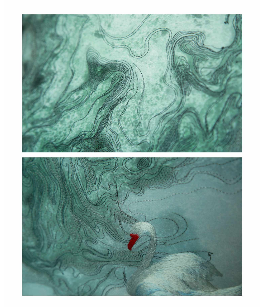 Decorative Art-Swan Lake Ⅲ-海智集-