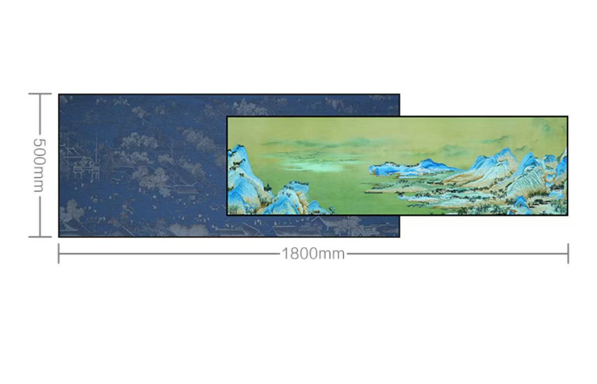 Decorative Art-Landscape Painting - Green and Green-海智集-