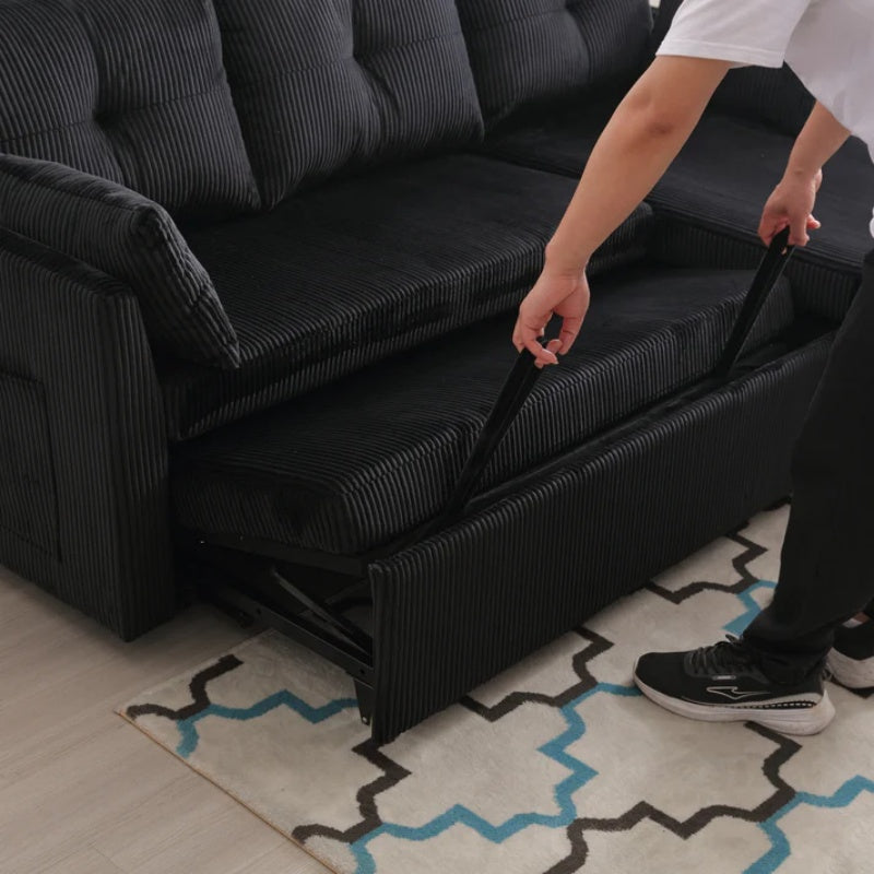 UNITED WE WIN-Furniture, modular L-shaped sofa, modular long sofa with reversible chaise lounge, Sofa bed, Sleeper sofa, modular sofa combination with storage seats.-海智集-Default-