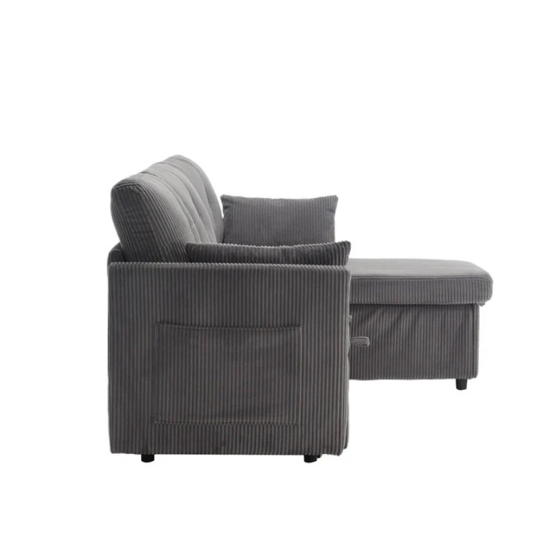 UNITED WE WIN-Furniture, modular L-shaped sofa, modular long sofa with reversible chaise lounge, Sofa bed, Sleeper sofa, modular sofa combination with storage seats.-海智集-Default-