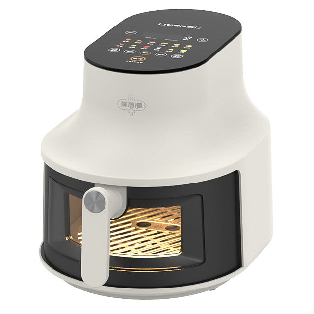 6L General Electric Round Deep Hot Multi Oil Free Air Fyrer Fryer With Touch Screen Display-海智集-