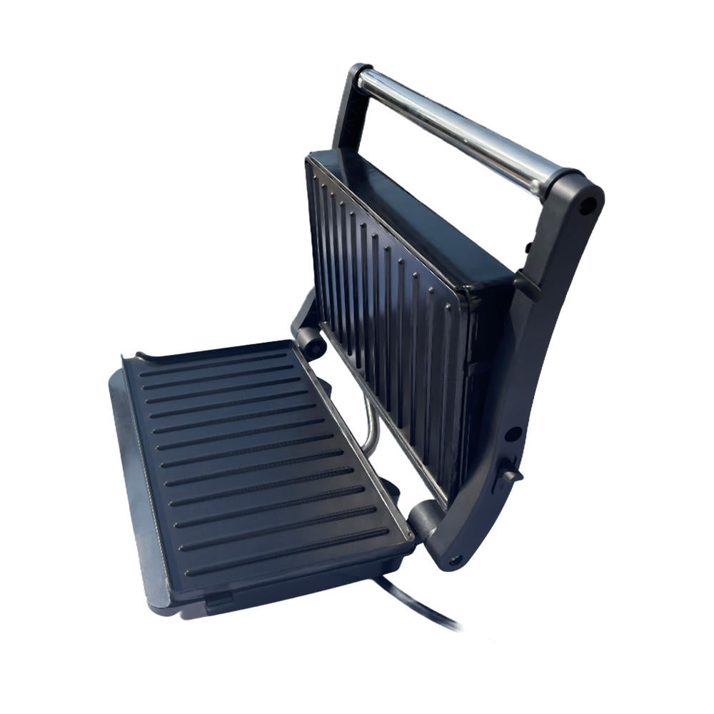 Aluminium Electric Steak Grill Pan Temperature Control Sandwich Maker Household Hotel Outdoor Use-海智集-