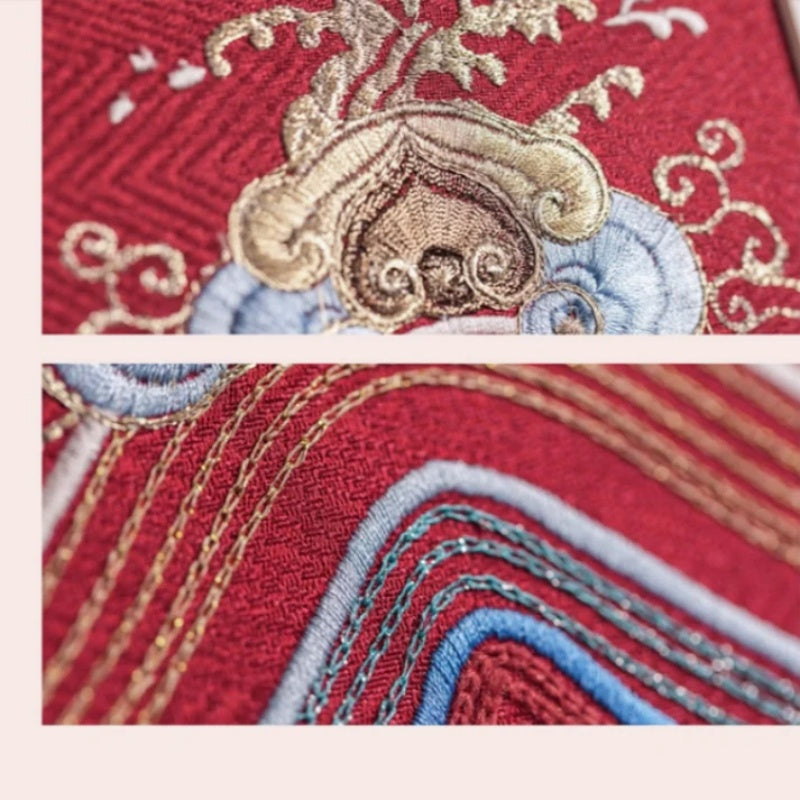 "Qiantang River Tide Surging" hand-embroidered art painting, Ideal gift for housewarming/wedding-海智集-Embroidery-