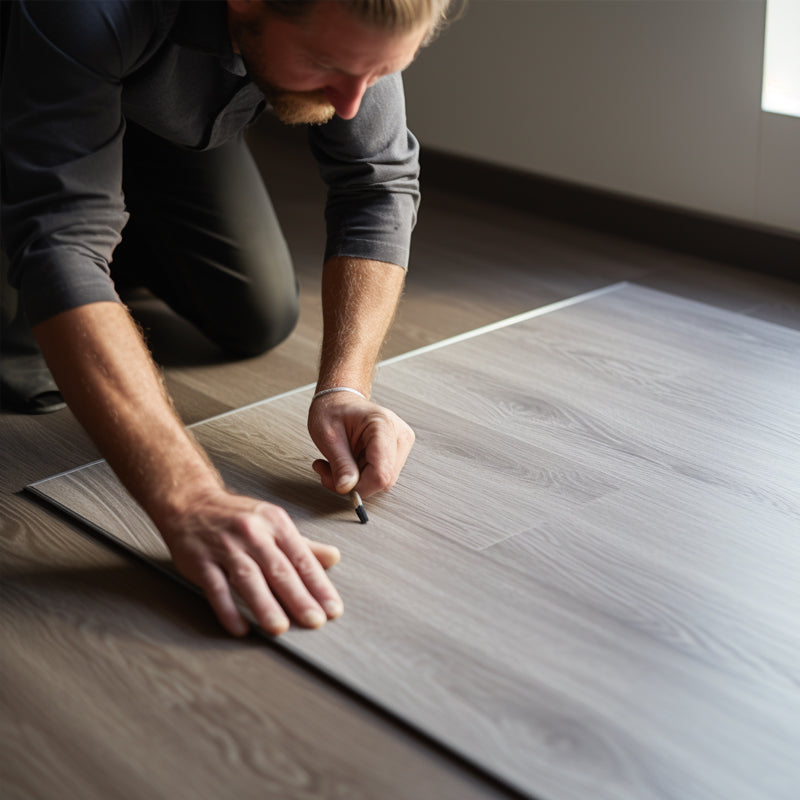 Environmentally Friendly Waterproof Plastic Luxury Vinyl Flooring LVP SPC 4mm 5mm 6mm Piso-海智集-