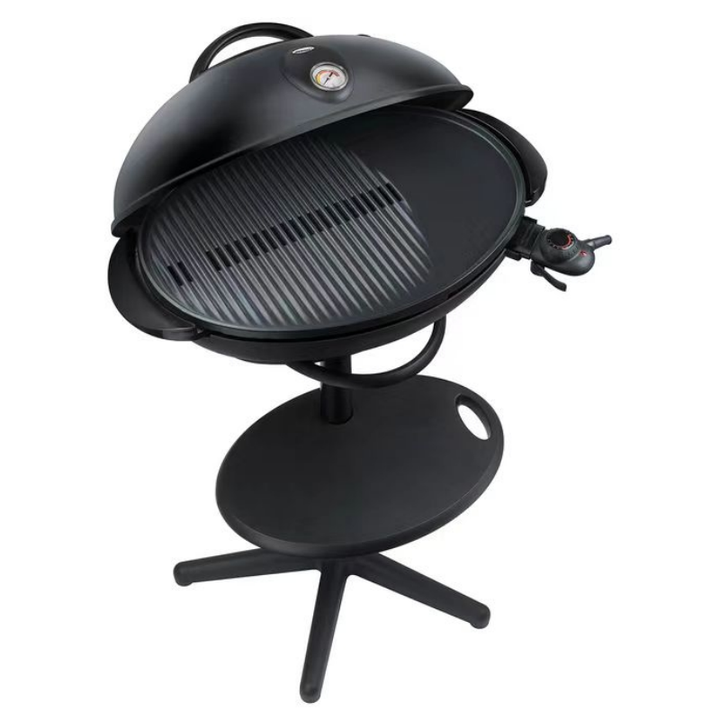 Balcony Grill Standing Table Temperature Display BBQ Electric Grill Portable and Convenient Camping Grill for Party-海智集-