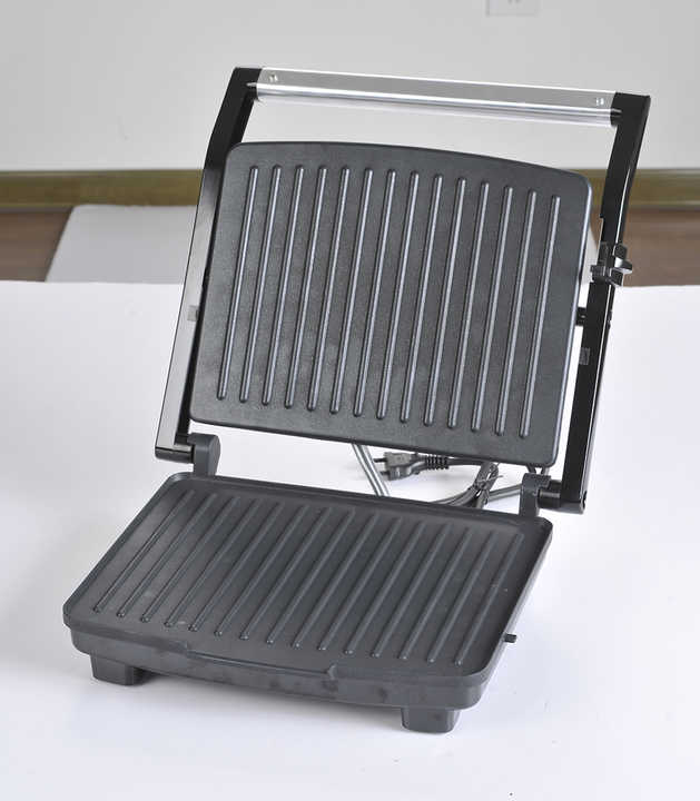 XH-20 Hot Sale 4 Slices Self-control Electric Sandwich Maker Aluminum Electric Panini Non Stick Electric Bbq Grill-海智集-