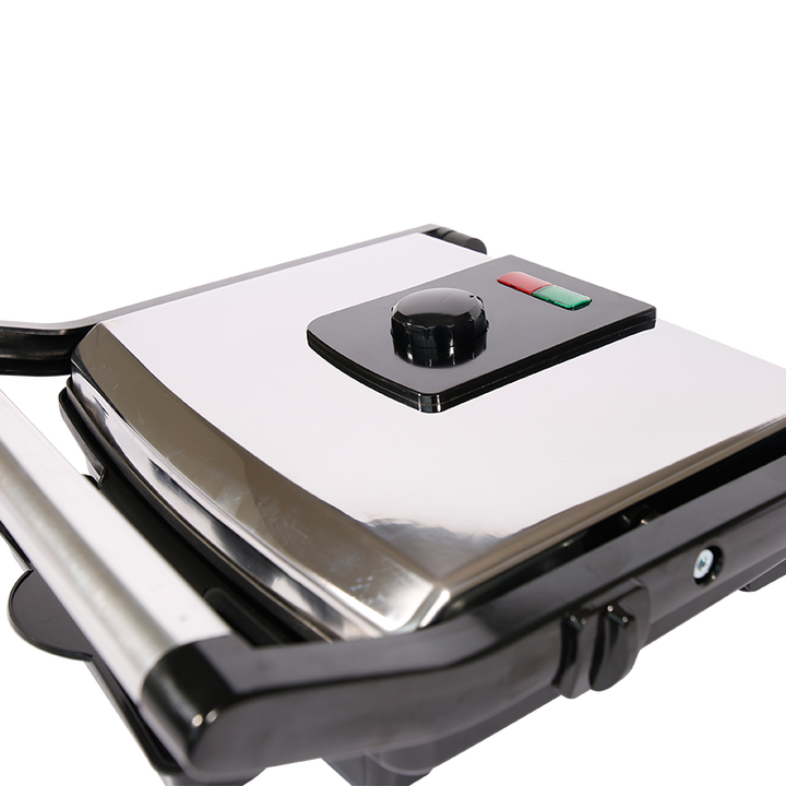 XH-20 Hot Sale 4 Slices Self-control Electric Sandwich Maker Aluminum Electric Panini Non Stick Electric Bbq Grill-海智集-