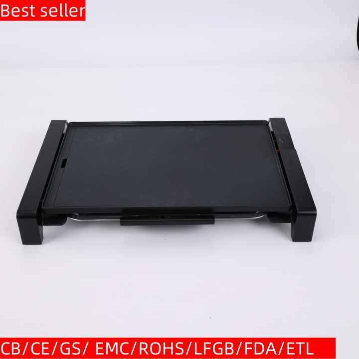 Smokeless Indoor Tabletop Electric Bbq Grill Bbq Griddle Manufacturer Smokeless for Cooking Pancakes-海智集-