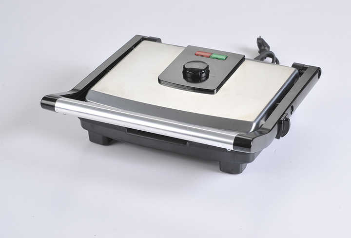 XH-20 Hot Sale 4 Slices Self-control Electric Sandwich Maker Aluminum Electric Panini Non Stick Electric Bbq Grill-海智集-