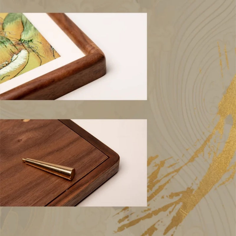 Hand-embroidered decorative items, a three-dimensional new Chinese-style home art collection, are the top choice for gifting-海智集-Embroidery-