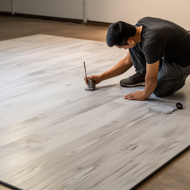 PVC Herringbone Wood Plank Floor Luxury Vinyl Tiles Plastic LVT SPC Piso Herringbone Flooring-海智集-