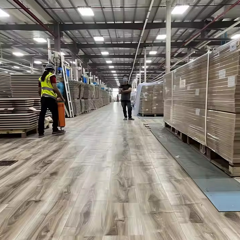 Modern Style Plastic Factory Fast Delivery Vinyl PVC SPC LVT Dance Flooring Korea Click Plank-海智集-