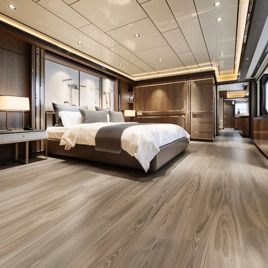 Luxury Royal House Vinyl Flooring 5mm Wood Texture Pvc Floor Plastic Floor Vinyl for Indoor Decoration-海智集-