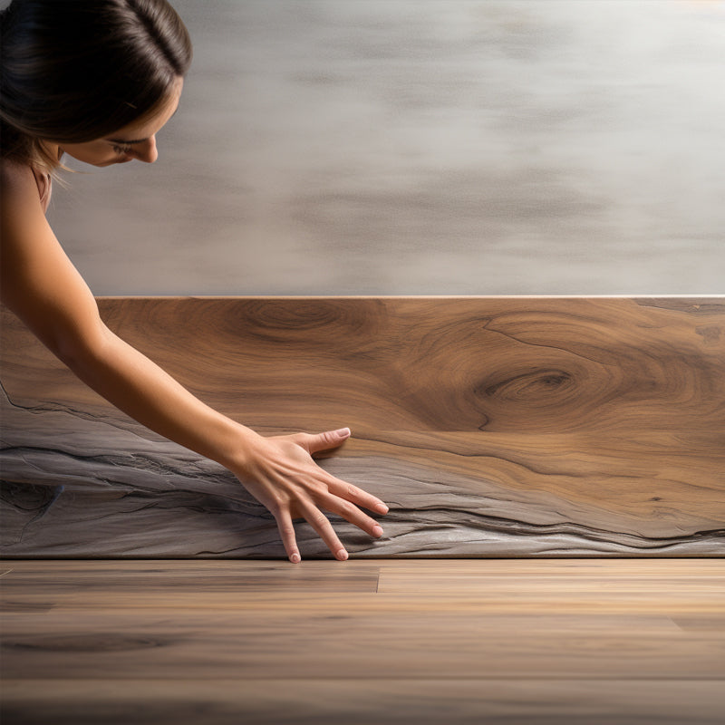 Wood Plank Indoor Luxury 7mm 6mm 5mm 4mm Waterproof Vinyl Click Floor Lvt Plastic Spc Flooring-海智集-