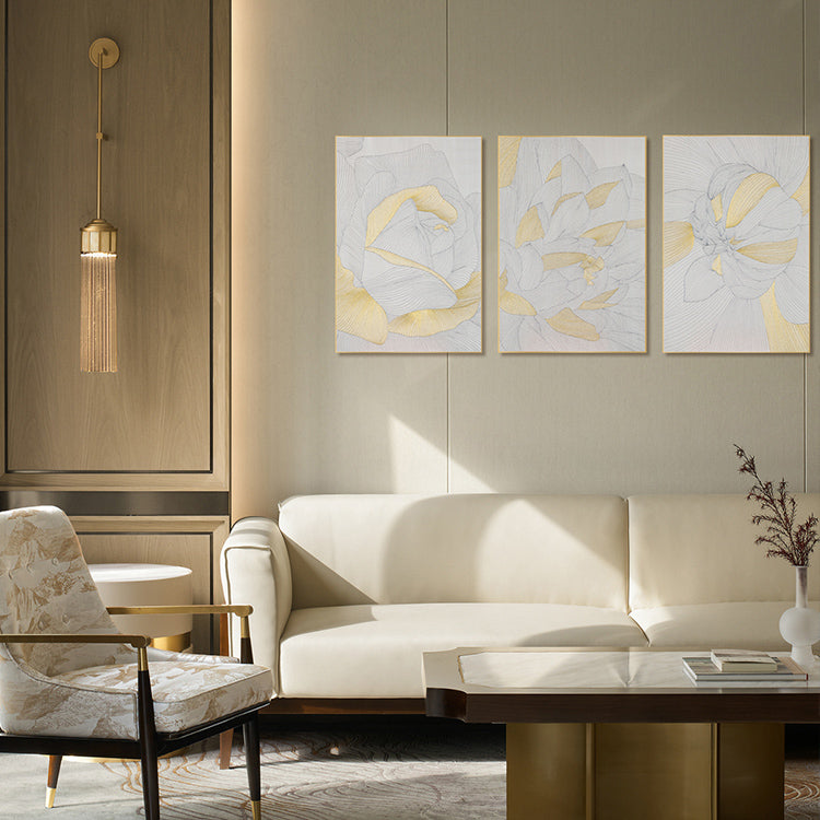 Commercial Suzhou Full Embroidery — framed, simulated silk, soft luster. Dual craftsmanship. Wholesale for decor firms, commercial use; home use too. Art decor for hotels, offices, residences.Bloom-海智集-