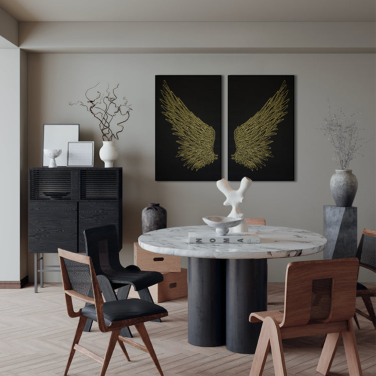 Commercial Suzhou Full Embroidery — framed, simulated silk, soft luster. Dual craftsmanship. Wholesale for decor firms, commercial use; home use too. Art decor for hotels, offices, residences.GorgeousWings of Protection-海智集-