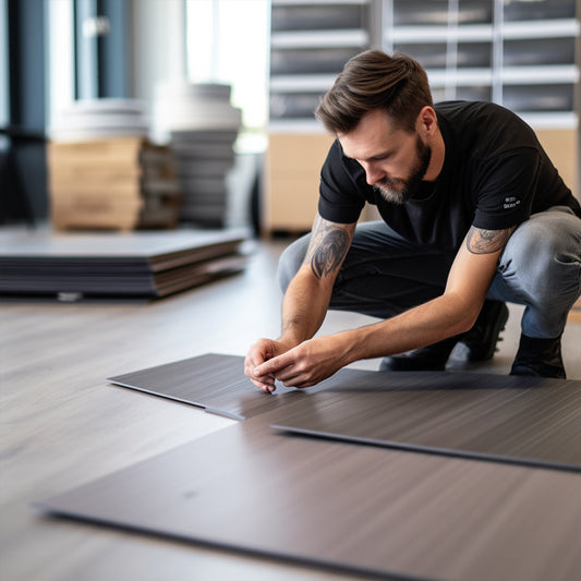 Waterproof Pvc Wood Style Unilin Click LVT Flooring PVC Floor Tile Spc Vinyl Flooring Plank-海智集-