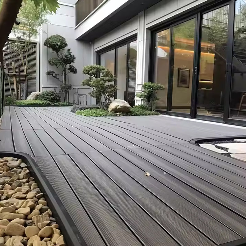 Anti - Slip Heat - Resistant and Fireproof Wood - Plastic Composite Outdoor Decking-海智集-