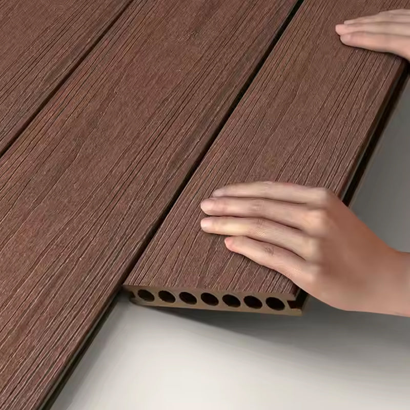 Anti - Slip Heat - Resistant and Fireproof Wood - Plastic Composite Outdoor Decking-海智集-