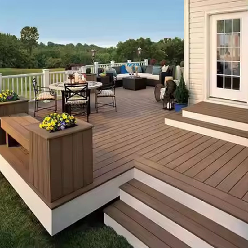 Pvc Competitive Price Garden Wall Wood Cladding Wpc Outdoor Panel Fence-海智集-
