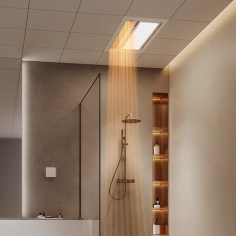 ZC-M88 bathroom heater with integrated air and heat, bathroom ventilation, heating, ceiling lighting, bathroom heater-海智集-