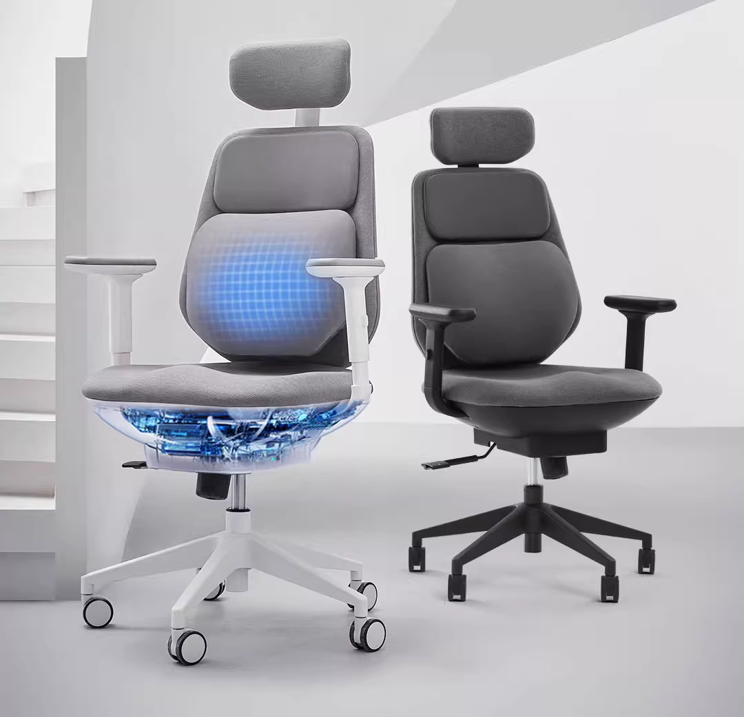 Smart office chair, ergonomic chair, home study computer chair, comfortable lumbar support, boss chair, new lumbar support style-海智集-