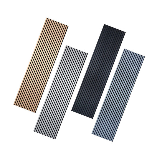 High Quality Modern Interior Acoustic Wall Panel Decoration MDF Sound Absorbing Panels Custom Acoustic Wood Wall Panels-海智集-