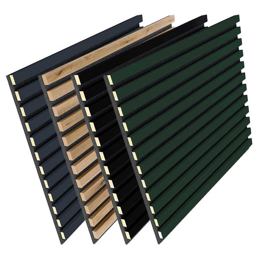 High Quality Interior 600mmx600mm Sound Absorbing Panels Decoration MDF Acoustic Panel Custom Acoustical Wall Panels-海智集-