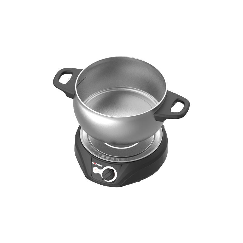 Factory direct sale mini separate electric hot pot multifunctional skillets electric steamer cooking hot pot 2.5L-海智集-