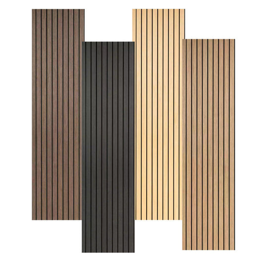 High Quality Modern Wood Veneer Akoestische Panelen Decoration MDF Soundproof Wall Panels Custom Wood Acoustic Wall Paneling-海智集-