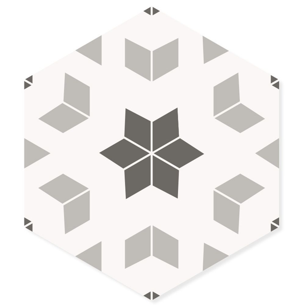 Super Grip Hexagon Sticker Floor Tile Anti Slip Vinyl for Bathroom Shower-海智集-