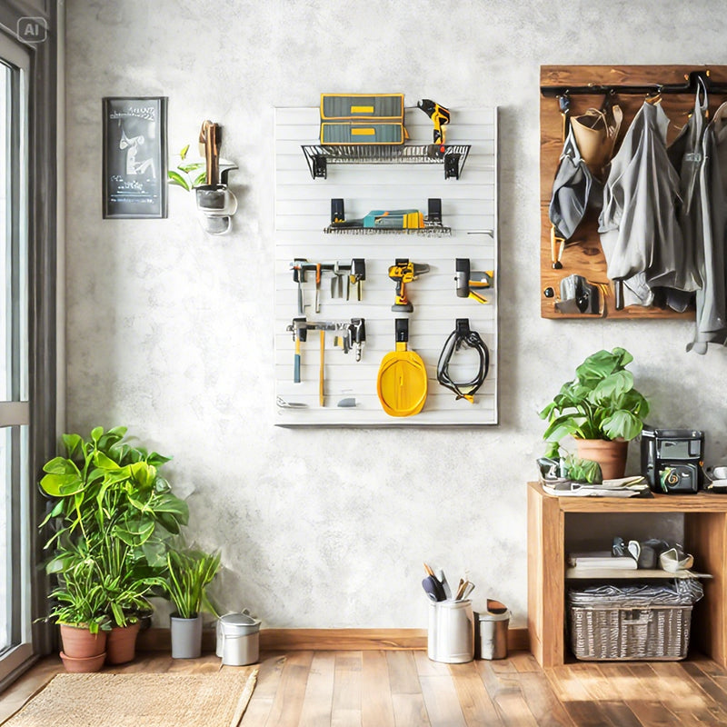 OEM Custom Single Slat Wall Panels for Office & Industrial Garage Tool Storage Waterproof Wood Interior for Living Room