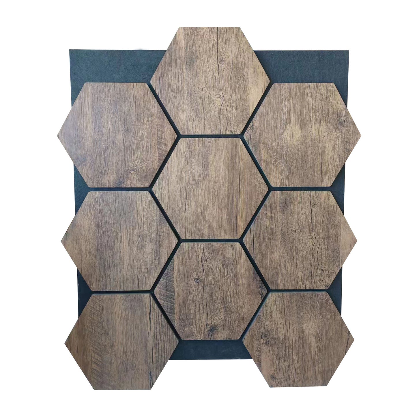 Professional Ultra Thick Hexagonal Wood Acoustic Panels for Modern Office Hotels Soundproofing Wall Decor Bedrooms Warehouses-海智集-