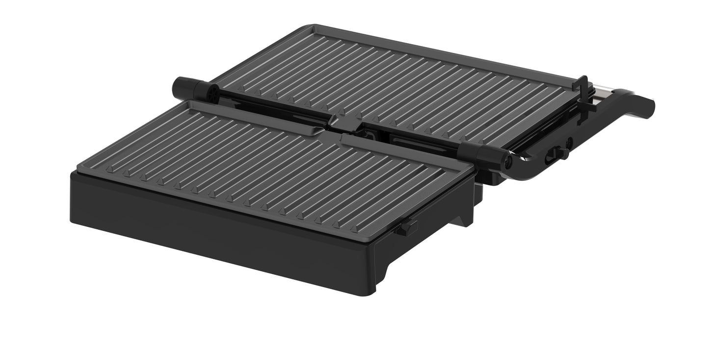 Good Selling Bbq Steak Hamburger Panini Electric Sandwich Maker Meat Roaster Machine Egg Contact Grill-海智集-