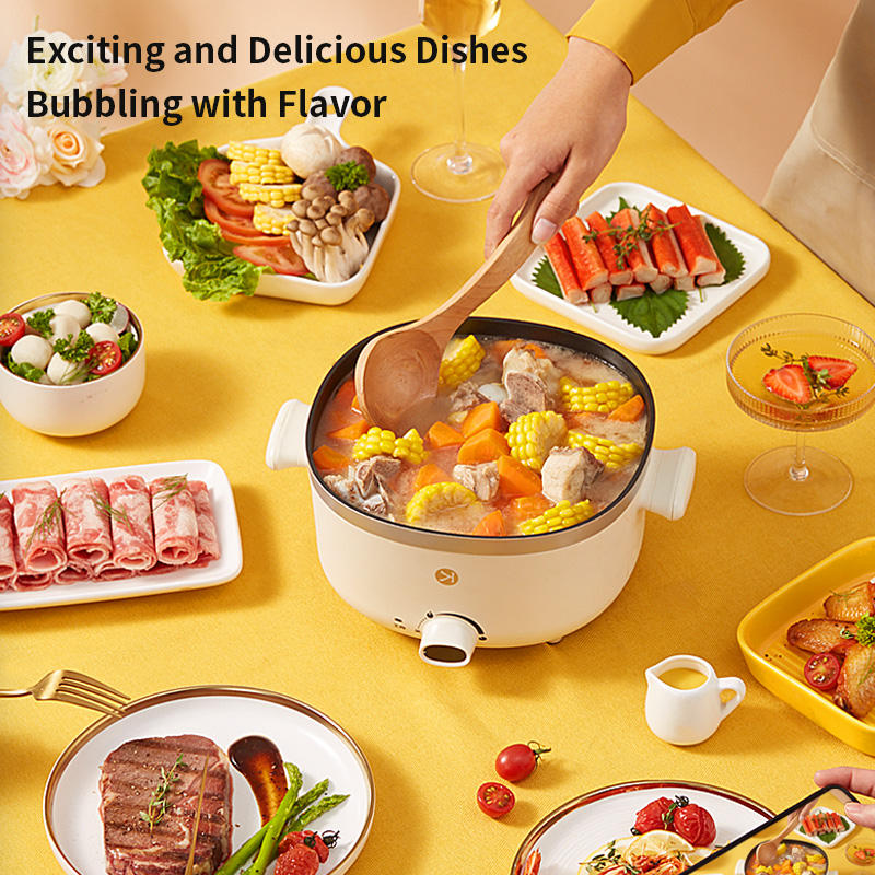Multi-functional Kitchen 1300W Power Food Cooker Hot Pot Electric-海智集-