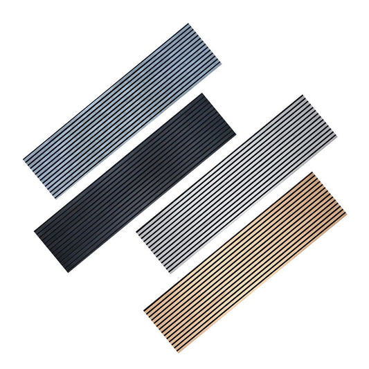 High Quality Modern Interior Acoustic Wall Panel Decoration MDF Wood Slat Acoustic Panel Custom Acoustic Wood Wall Panels-海智集-