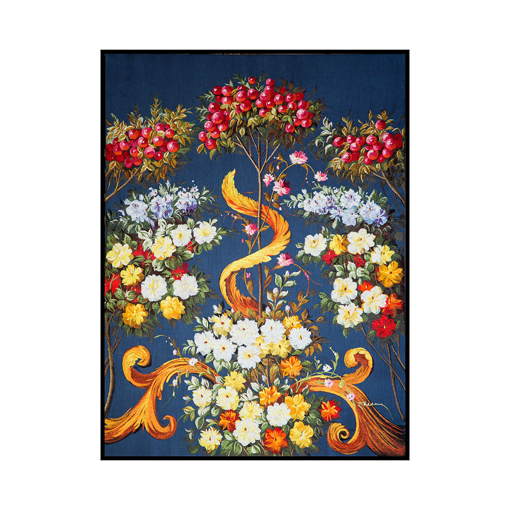 High Quality Embroidery Craft Fruits of Victory Pattern Living Room Decoration Wall Paintings Custom Decorative Wall Art Paint-海智集-