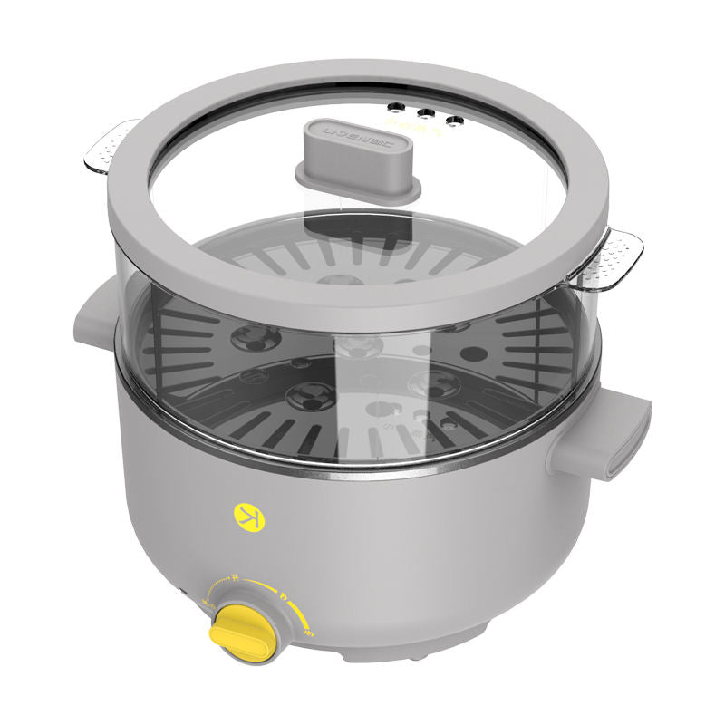 Electric multi cooking pot electric frying pan suitable for noodles/hotpot/soup fast cooking electric hot pot cooker-海智集-