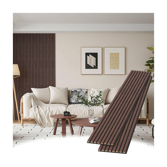 High Quality Modern Interior Wood Veneer Wall Panels Decoration MDF Wood Acoustic Panel Custom Acoustical Wall Panels-海智集-