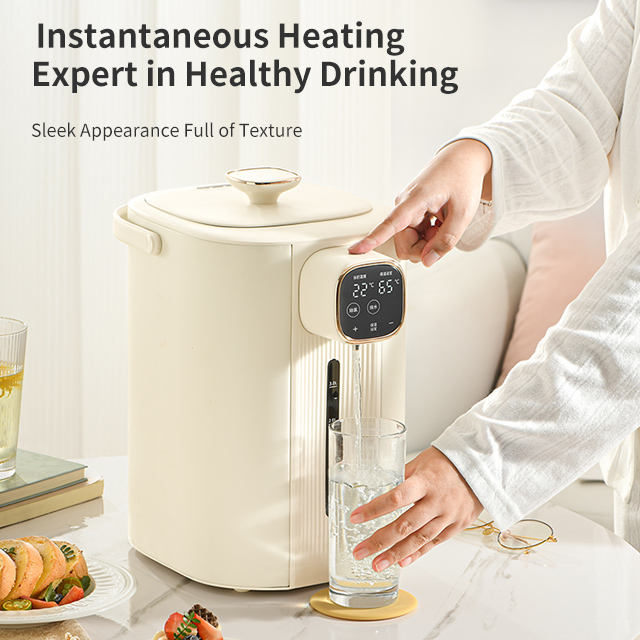 Electric LCD Display Kettle 5L Fast Boiler 304 Stainless Steel 72H Keep Warm Smart Digital thermal Pot With Heating Plate-海智集-